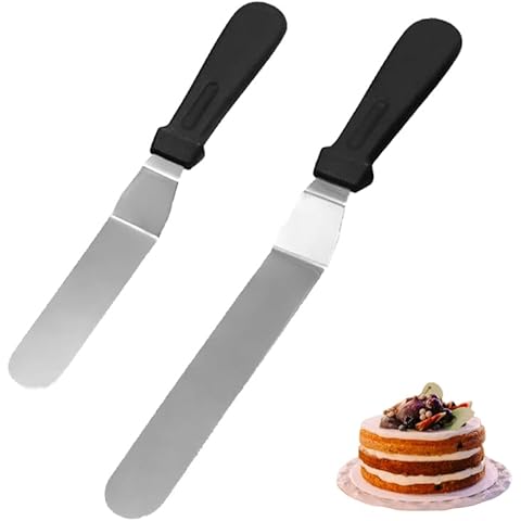 YREYBN Cake Scraper Set with Handles Cover