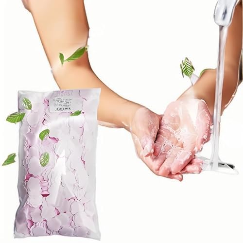 Ghrnun 1000Pcs Disposable Paper Soap Sheets, Travel Size Hand Wash, Portable Gentle Soap Papers