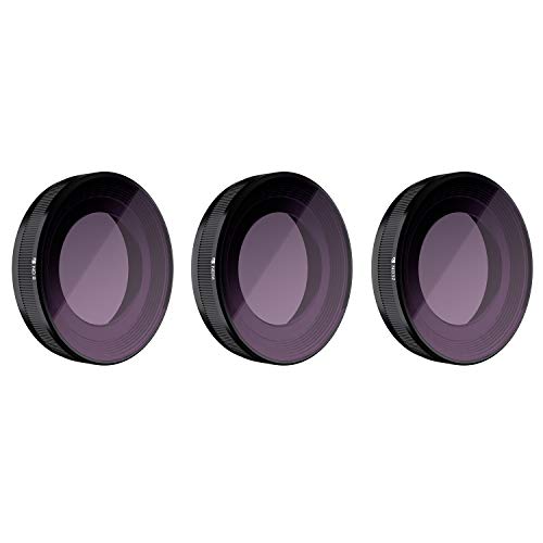Freewell Standard Day - 4K Series –3Pack Filter Compatible with Insta360 One R/One RS (1- Inch Edition)