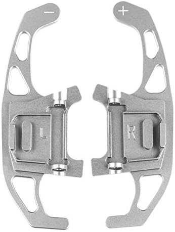 TOOGOO Car Steering Wheel Paddle Shift Extend Shifter for Scirocco GOLF GTI R GTD GTE MK7 For- GTI 2014 2015 2016 2017 2018 Silver