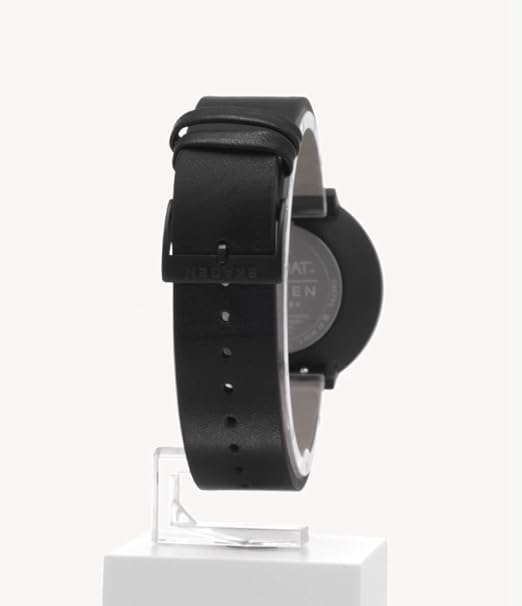 【バスキアモデル】GITTE SKAGEN スカーゲンSKL2002 黒 レザー SKAGEN（スカーゲン）の「【バスキアモデル】GITTE SKL2002