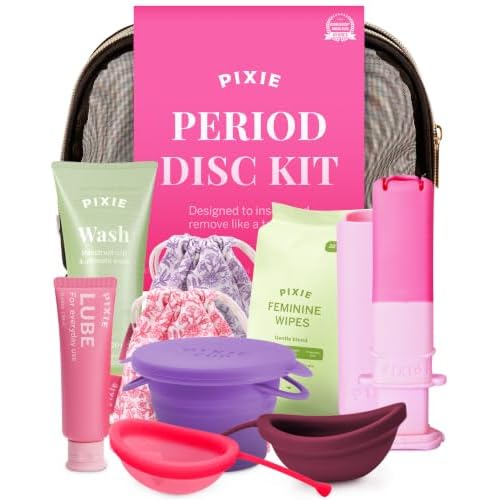 Pixie Menstrual Disc Kit for Feminine Care - Pixie Discs are Designed…