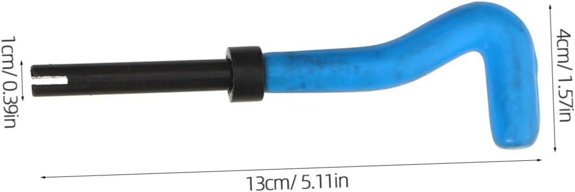 Zerodeko 1set Threaded Insert Installation Tool Kit for Thread Repair Versatile Stripped Thread Repair and More