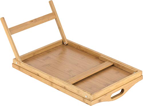 Home It FBA_284 Home-It Large Bed Table Tray With Folding Legs - Breakfast Tray thumb #5