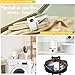 Underwear Washer, Portable Mini Washing Machine, Upgraded Mini Washings Machines, Rechargeable Cordless Washing-Machine, Laundry Cup for Bra, Underwear, Socks (WHITE)