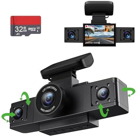 ZKCAMSPY 3 Channel Dash Cam Cover