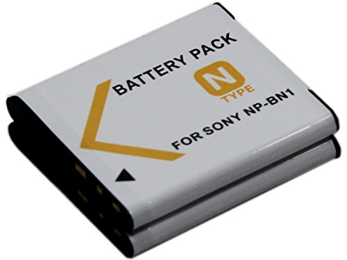 BTBAI 2X NP-BN1 Battery+Charger USB Dual for NPBN1 Cybershot DSC Digital Camera Battery Charger Adapter s2a