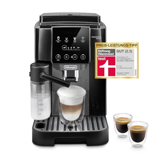 De’Longhi Magnifica Start - Perfetto Kaffeevollautomat mit LatteCrema-Milchaufschäumer, 4...