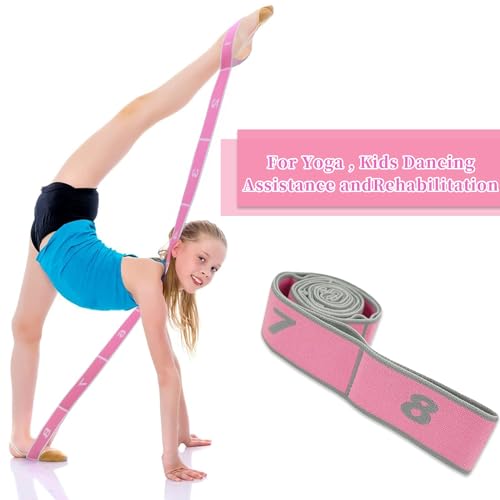 Stretch Strap,Kids Stretch Band,Resistance Bands for Gymnastics Training,Yoga,latin Exercise Trainer - Image 5