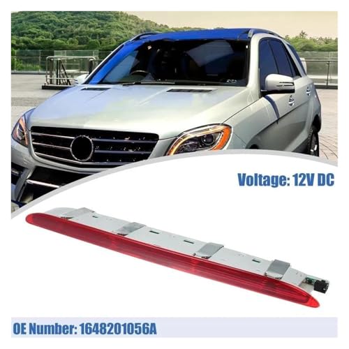 Troisième feu stop pour ML W164 2005-2011 modèle A1648201056 rouge - 6