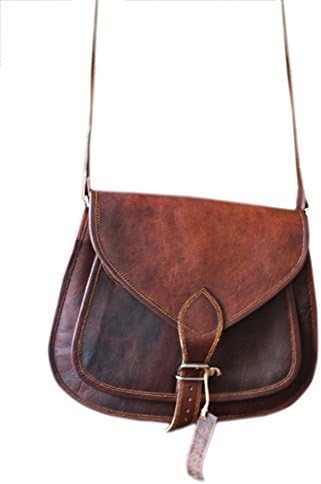 Genuine Leather Handmade Satchel Messenger Unisex Shoulder Office bag for men & women daily use. - Image 6