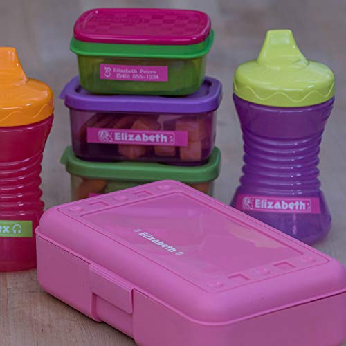 Image of Brother P-Touch Embellish White Print on Berry Pink Tape TZE-MQP35M - ~1 /2 inch Wide x 13.1' Long (12mm x 4m)