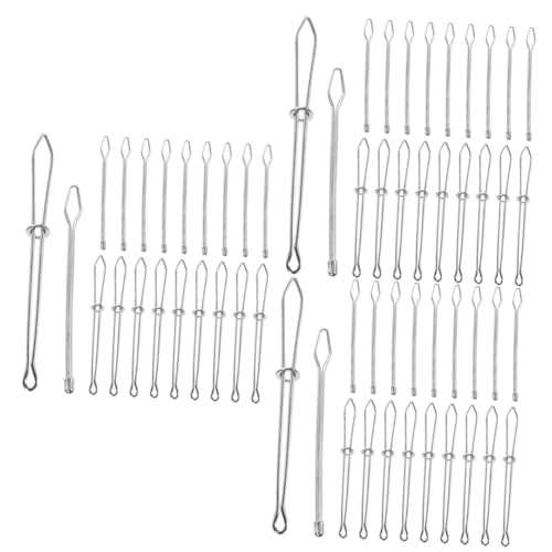 SHINEOFI 3 Series Guía Para Enhebrar Cuerda Enhebrador Agujas Enhebrador De Agujas Herramienta De Aguja De Enhebrar Hilo De Costura Blanca Dispositivo Enhebrador De Coser Metal 30 Piezas*3