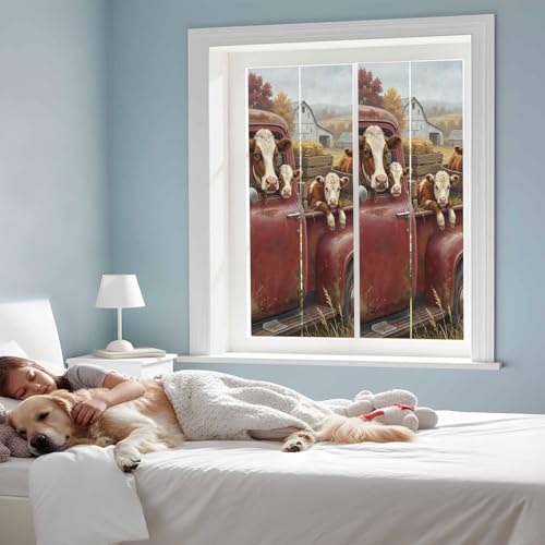 Película decorativa para ventana 17.7 x 39.3 pulgadas miniatura 3