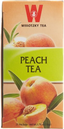 Wissotzky Peach Tea, 1.76-Ounce Boxes (Pack Of 6) #TOP1
