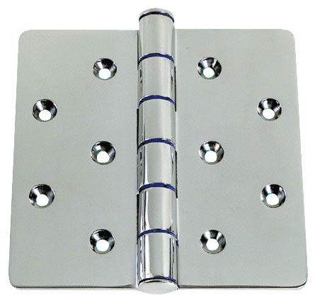 Charnière moulée AISI316 Osculati 38x38x102 mm pour trappe de bateau