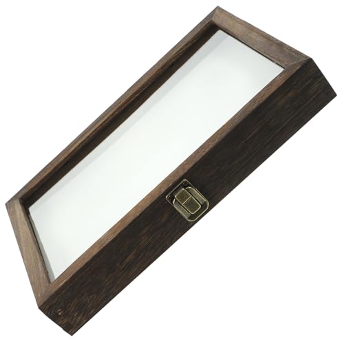 ELEOUTI Vitrina de Muestras Vintage para...
