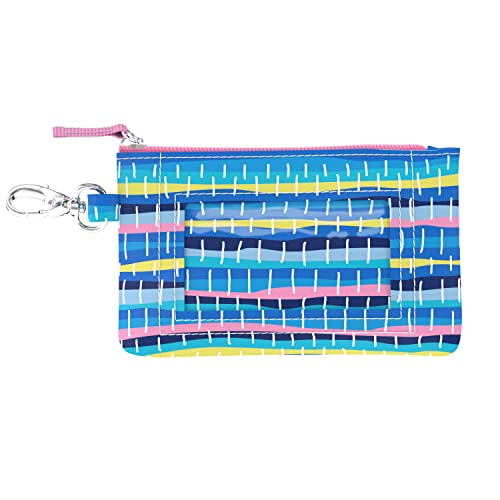 Image of SCOUT IDKase Card Holder, ID Case for Women, Mini Keychain Wallet, Zip Closure