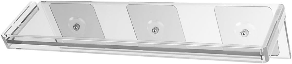 Acrylic Multi-purpose Storage Rack, Wall Mounted Holder for Small Items