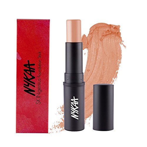 Nykaa SKINgenius Foundation Stick Conceal Contour & Corrector - Toasty Almond 05-picture-14