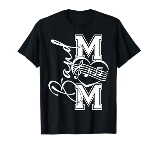 Band Mom Shirt Band Mom Musical for Women Mom T-Shirt