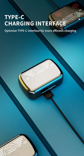 Image of M66 PRO TWS, Truly Wireless Earbuds with LED Display, 30hrs Playtime & Fast Charging, Bluetooth 5.3 with ENC, Low Latency, IPX7 Sweat-Proof, Built-in Mic with Deep Bass