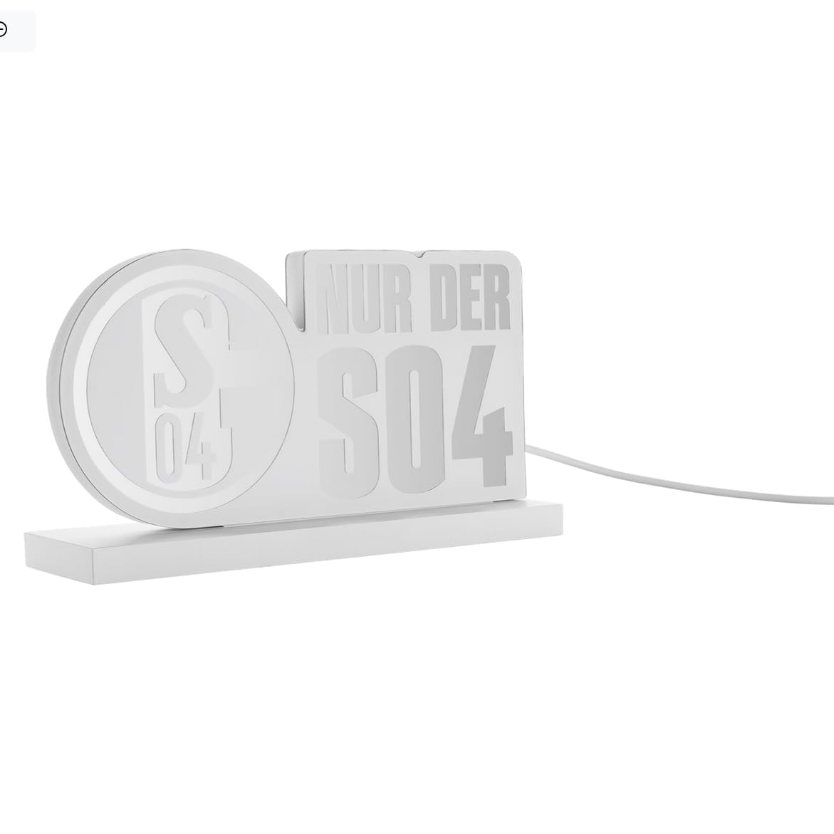 FC Schalke 04 LED-Licht Nur der S04 Mirror - STK
