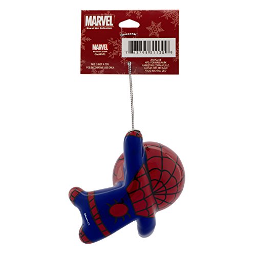 Hallmark Marvel Spider-Man Decoupage Christmas Ornament #TOP3
