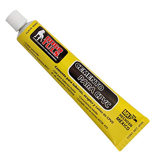 Pegamento CPVC en tubo 60 mL amarillo miniatura 2