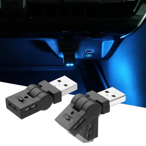 CARVANTA USB Cg LED ԓ Type-A 8F RGB C~l[V 180°U Ǝ˕ؑ [@\ _  TypeA USB |[g ͋CCg ^CvA ^ y ԃANZT[ ȒPt 2Zbg 