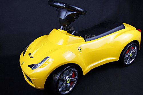 Ferrari 458 Bobbycar Lauflernhilfe Rutschauto Lizenz-Auto Kinderfahrzeug Rutscher