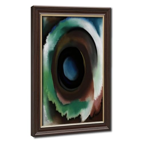 Toile Lake George in Woods Georgia O'Keeffe | Déco murale bureau cadre 30x45 cm