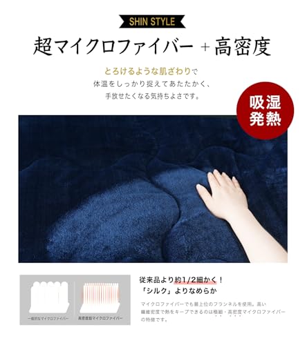 SHIN STYLE 掛け布団 シングル 冬用 SS-WFquilt-150-NV の商品画像 6