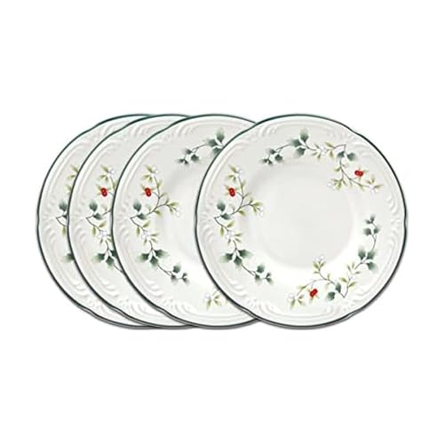 Pfaltzgraff Winterberry Appetizer Plate Set, 6 Pfaltzgraff Winterberry Appetizer Plate Set, 6