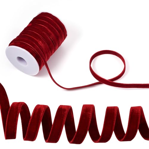 Pandahall 20 Yards Double Face Velvet Ribbon...