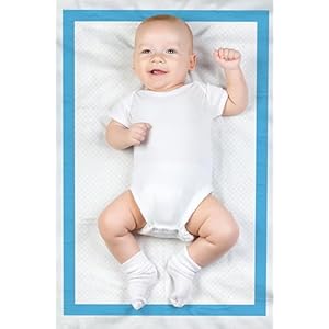 Inspire Bulk Savings Pack 300 ct. Disposable Chux Underpads, 23 x 36 Inches, Moderately Absorbent Puppy Pads Pee Pads for Dogs | Incontinence Bed Pads Disposable Adult Bed Protector Waterproof