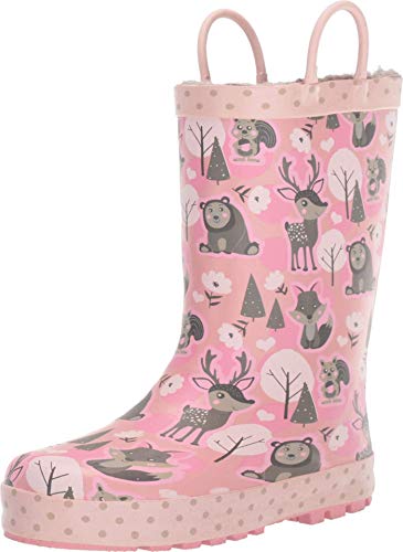 Western Chief Kids Girl's Whimsical Woodland Rain Boot (Toddler/Little Kid)