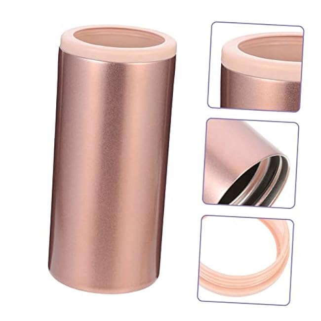 12oz Stainless Steel Beer Bottle Holder Insulated Can Sleeve for Drinks Keeps Beverages Cold for Home Use for Beer Lovers and Party Gatherings