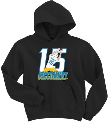 Ladd McConkey Los Angeles 15 TD Hooded Sweatshirt Hoodie