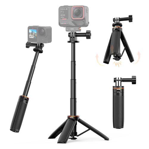 Trépied GoPro Hero 13 stable de 30 cm pour stabiliser vos vlogs en voyage