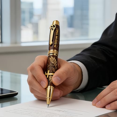 Bolígrafos de escritura religiosa para material escolar y oficina 3