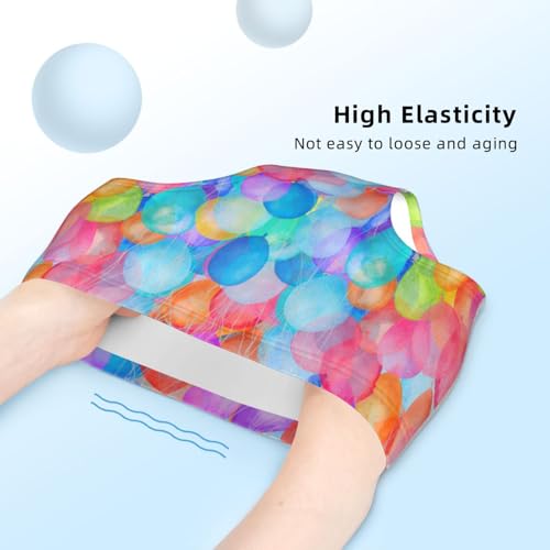 Watercolor Rainbow Air Balloon Girls' Underwear Soft Cotton Little Girls Panties Comfort Briefs4