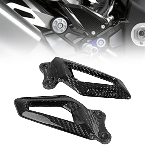 Plaques repose-pied carbone BMW S1000RR 2020 pour sorties piste et sessions motards
