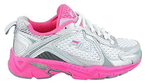Fila Girl's, Trexa Lite 2 Running Sneakers White/Pink