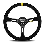 モモ(Momo) ステアリング MOD.08 35パイ BK/スエード M-60