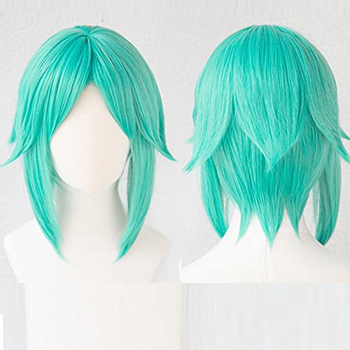Land of The Lustrous Phosphophyllite Cosplay Wig Hair Role Play Halloween Costume Party Wigs + Wig Cap