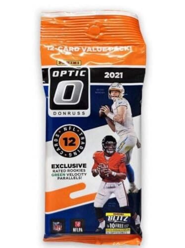 Panini NFL Donruss Optic 2021 l'éclat du football en 12 cartes premium