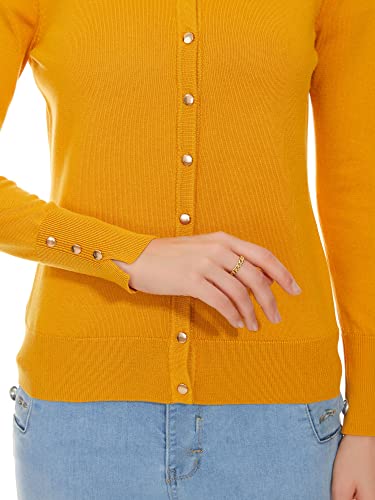 Image of Spicy Sandia Womens Cardigan Sweaters Lightweight Button Up Crewneck Dressy Casual Trendy Spring Sweater Jackets