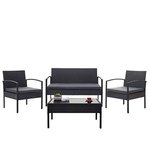 Mendler Salottino da Esterno Giardino HWC-F56