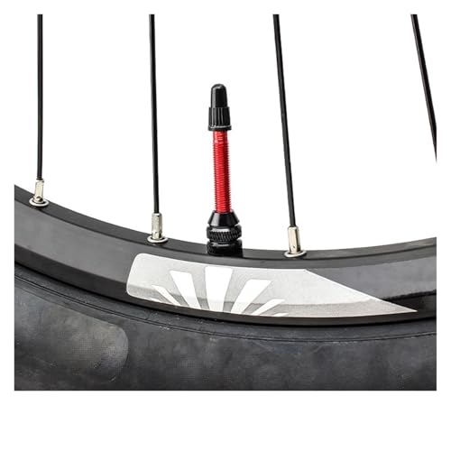 Tapas negras para válvulas de bicicleta, tapones de polvo y aire de plástico para llantas — para bicicletas de montaña (MTB), carretera y urbanas (10 unidades) miniatura 6